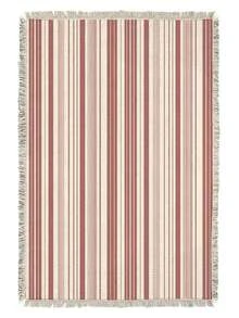 Mainstays Rustic Designs Terracotta Dream Fiona Stripe Cotton Blend Jacquard Knit Tapestry Throw, 50" X 60" - Apricot - View 3