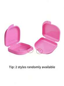 Ventilated Orthodontic Retainer Storage Box, Denture Case, Durable Ventilated Orthodontic Retainer Storage Box, Easy To Use, Household Office Dormitory Supplies, Household Storage Items, Convenient To Carry - Multicolor - View 11