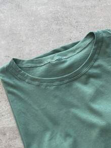 Women's Lightweight Batwing Sleeve Tank Top Set - Màu xanh Bạc hà - Xem 4