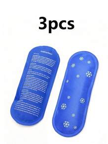 1 Pack/2 Packs/3 Packs Therapeutic Gel Pack, Gel Ice Cold Compress Ice Bar, Reusable Comfortable Soft Touch Portable Insulin Bag Cooler, Insulin Gel Ice Pack, Provide Long-Lasting Cooling Relief