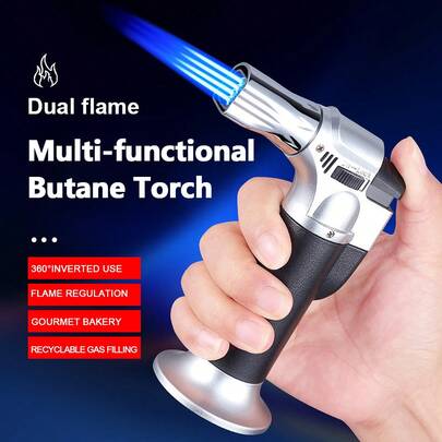 NetHong Blow Torch Lighter Refillable Butane Gas Micro Welding Soldering Brazing Tools(Butane Not Included!!!)