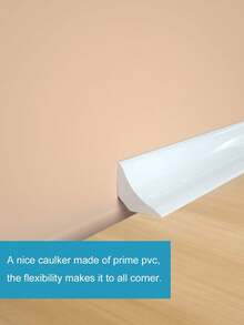 Self-Adhesive Sealant Strips, Trimmable TPE Material, Suitable For Wall, Ceiling, Baseboard, Countertop, Tile Edges Decoration (10cm/200cm) - Multicolor - View 4
