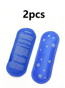 1 Pack/2 Packs/3 Packs Therapeutic Gel Pack, Gel Ice Cold Compress Ice Bar, Reusable Comfortable Soft Touch Portable Insulin Bag Cooler, Insulin Gel Ice Pack, Provide Long-Lasting Cooling Relief