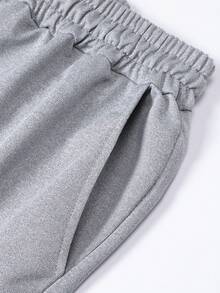 Set de cămașă polo și pantaloni scurți pentru bărbați, cu mânecă scurtă, în dungi, cu mâneci scurte, pentru vacanță la plajă, ținute sport casual, cu guler, buzunare, pantaloni cu șnur, golf, pescuit, baschet, cadou de sală pentru iubit, soț - Multicolor - Vizualizare 12