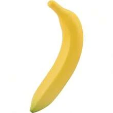 6根仿真黄香蕉，逼真假香蕉，家居厨房装饰套装，仿真植物 - 香蕉 - 查看 9
