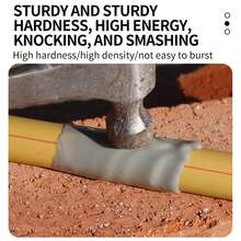 1 件装 AB 胶管道泄漏修复密封剂，适用于金属铸铁管、塑料 PVC 管、暖气散热器、太阳能、消防管道漏水修复