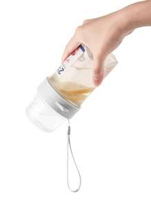 Tazas de desayuno, vasos para llevar, recipientes para cereales y leche con doble sellado, tazas de yogur portátiles con contenedores para cereales, avena o fruta, esencial para la oficina, la universidad, los viajes, los picnics, almacenamiento de alimentos hermético, ideal para bebés, mamás, estudiantes y trabajadores de oficina, suministros escolares de vuelta al cole