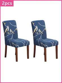 2/4/6 pièces Housse de chaise pour salon, housse de table à manger, housse protectrice pour chaise, housse décorative de maison pour tabouret
