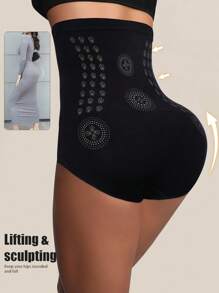 1 Pc Seamless Shaping Panties High Waist Tummy Control Underwear Slimming Butt Lifter Waist Trainer Body Shaper Panties Women Shapewear Bottoms Sheath Flat Belly Woman Lingerie Briefs