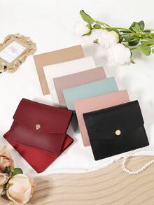 Burgundy Bag Charry Red Bag Wine Red Bag, Burgundy Purse For Women, Fashionable Vintage Wallet For Women With Flip Cover, High-Quality Leather Travel Bag And Travel Essentials Bags, Multi-Card Holder With Card Storage And Coin Pocket, Wallet Women Gift For Girlfriend Mom Teacher, Perfect For Work Commute Shopping And Back-To-School - Burgundy - View 2