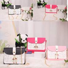 Ladies' Shoulder Bag, Crossbody Bag, Detachable Shoulder Strap - Hot Pink - View 4