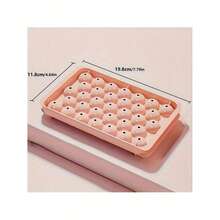 33 孔圆球冰模具塑料托盘冰球格制作盒模具冰块托盘冰块冰块柔软冰块模具冰块模具 - 彩色 - 查看 4