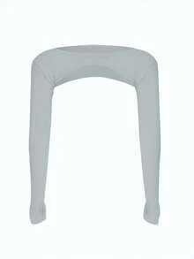 1pc Women's UV Protection Arm Sleeves, Stretchy Hollow Out Yoga Sports Long Sleeve T-Shirt, Breathable Golf Sun Protection Cardigan, Lightweight Ice Silk Scarf For Outdoor Sports And Cycling In Summer - Sun Protection Sports Cape - View 20