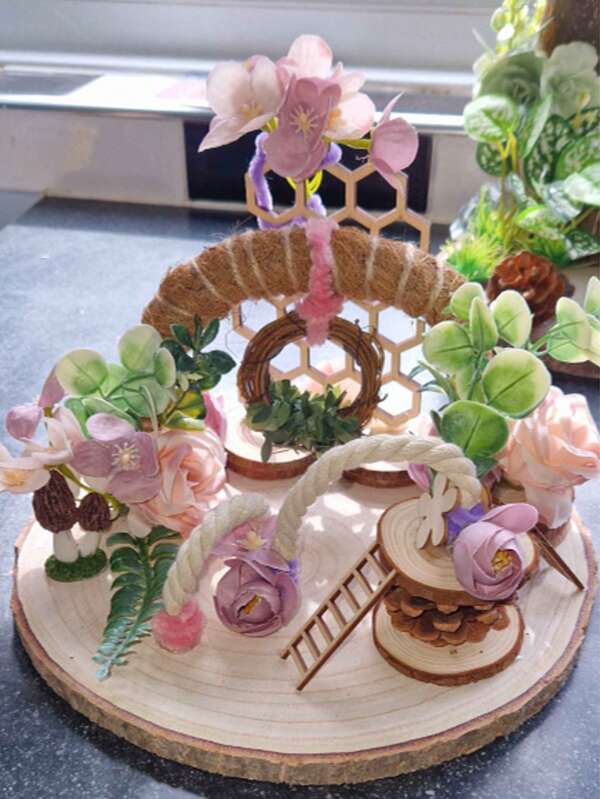 1 peça de 13-14 polegadas grande peça de madeira para centro de mesa - centro de mesa de madeira, centro de mesa de casamento rústico, festas, faça você mesmo, artesanato