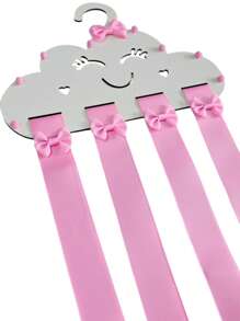 Porta Laços de menina infantil, organizador em MDF Meus Lacinhos