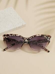 3pcs Retro Cat Eye Oversized Eyeglasses, Fashion For Men & Women, Ideal For Photos And Travel, Great Gift For Summer Beach Vacation,Outdoor,Travel - Multicolor - View 3