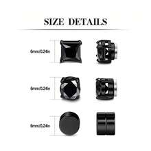 Men Earrings - 1 set of 6 pairs - View 3