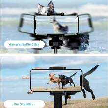 2025 NEW Gimbal Stabilizer Selfie Stick Foldable Wireless Tripod With Bluetooth Shutter Monopod For IOS Android