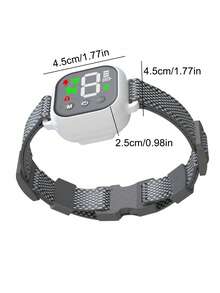 Nuevo collar antiladrido con control táctil de colores, collar de entrenamiento para perros con descarga eléctrica y vibración, múltiples modos antiaullido, sensor de alta resolución, sensibilidad ajustable, impermeable IP67 - Multicolor - Ver 2