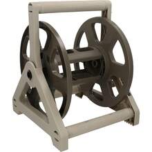 Soporte para manguera de suelo de 60 m - Gris - Ver 1