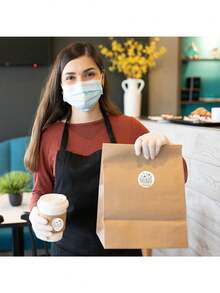 500pcs/Roll Linear Floral "Thank You" Doodle Stickers, Minimalist Black Line, Round Seal Stickers For Gifts, Envelopes, Cards, Party, Wedding Decor, PVC Waterproof Stickers - Black and White - View 4