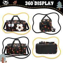 男孩行李袋 男孩旅行袋 男孩运动袋 过夜袋 过夜袋 周末旅行袋 带鞋隔层的健身袋 - 男旅行包 - 查看 5