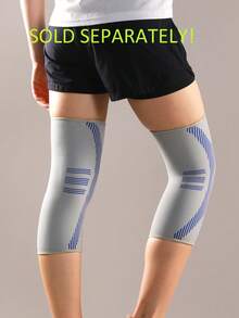 JINGBA SUPPORT Single 1 Piece Elastic Breathable Knee Support – Anti-Slip, Unisex, For Daily Use & Workouts For Women Men Gym Accessories Knee Support - Multicolor - View 10