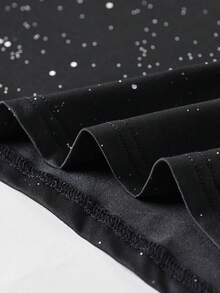 欧美时尚优雅夏季新款亮片裙跨境独立站名媛精致时尚风性感修身全搭配A字包臀鱼尾裙