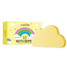 Bolas efervescentes de baño con aroma a nube multicolor, regalo de spa, bomba de burbujas con efecto de frescura, regalo para novia, madre, día de San Valentín, con extractos herbales y aromaterapia