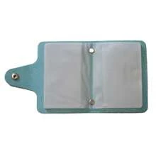 24 emplacements Porte-cartes, étui de poche de couleur unie simple, organisateur de cartes de crédit et d'identité pour hommes et femmes, porte-cartes , indispensables de voyage pour portefeuille de femme, mini portefeuille, porte-monnaie, porte-cartes