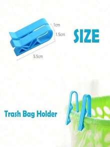 5 Rolls Of 75pcs Or 1 Roll Of 15pcs Drawstring Trash Bags, Odor-Eliminating Garbage Bags, Disposable Trash Bags - Multicolor - View 8