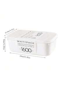 Caja de almacenamiento de carne congelada: tu indispensable compañero semanal para la preparación de comidas. Equipada con compartimentos amigables con el refrigerador, ideal para congelar carne y mantener frescas las verduras. - Transparente - Ver 8