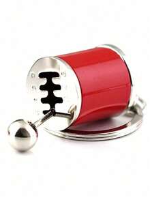 1pc Men'S Auto Part Model Gearbox Keychain, Mini Gear Shift Stick Keyring, Cool Car Gear Shifter Keychain, Car Key Accessories,Gift Idea For Boyfriend, Attractive Car Enthusiast Keyring Pendant For Daily Use,Gear Shift Stick Keyring, With Car Caliper Model, For Car - Multicolor - View 4