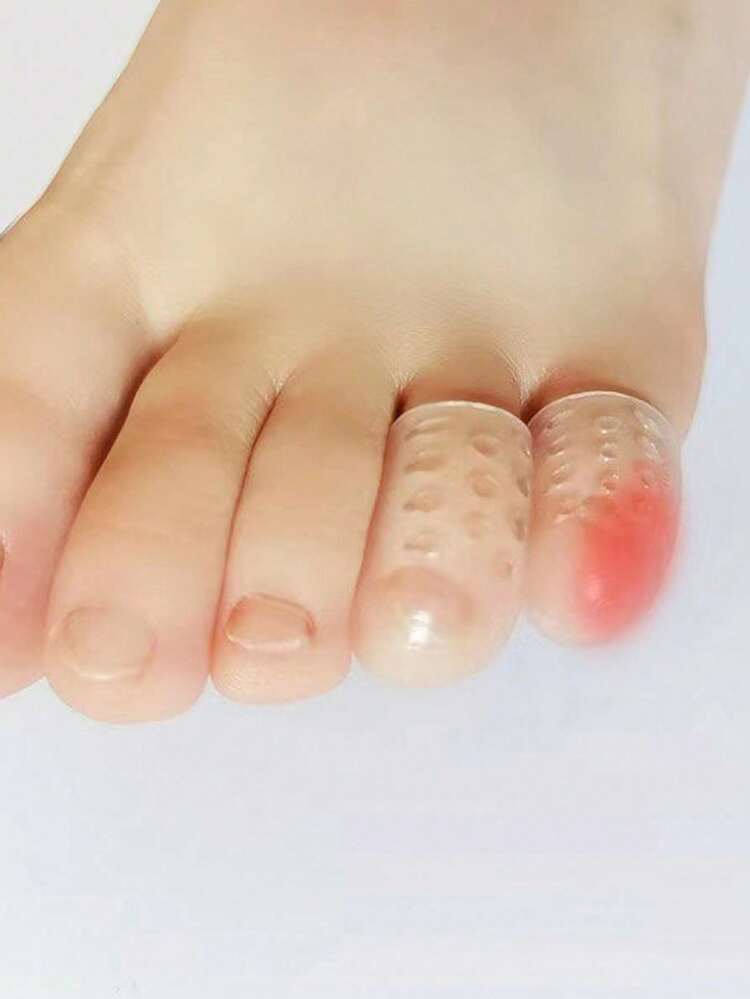 50/40/20pcs Gel Toe Caps,Silicone Anti-Friction Toe Protector, Gel Toe Protectors Breathable Little Toe Covers For Men And Women, Toe Sleeves For Ingrown Toenails, Corns, Calluses,Gel Toe Protectors Breathable Little Toe Covers For Men And Women, Toe Sleeves For Ingrown Toenails,Nail Care Tools,Foot&Hand Care,Random,Silicone Fingers, Protector, Silicone - Multicolor - View 4