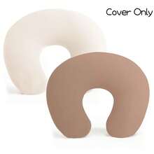 2 Packs Nursing Pillow Covers, Stretchy And Ultra Soft Nursing Cover For Breastfeeding Pillows, Pillow Slipcover For Baby Girls Boys Newborn - Multicolor - View 8