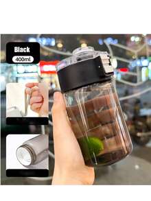2 件/800ML 水瓶，防漏水瓶，宽口，配有易清洁刷，适用于健身房、家庭、学校、办公室（1 瓶）男女学生通用水杯，便携杯，便携式运动水杯 - 彩色 - 查看 13