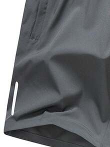 1pc Women's Summer Sports Shorts With Drawstring Waist, Suitable For Sports And Outdoor Activities In Summer - Grey - View 6