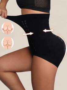 1 Pc Seamless Shaping Panties High Waist Tummy Control Underwear Slimming Butt Lifter Waist Trainer Body Shaper Panties Women Shapewear Bottoms Sheath Flat Belly Woman Lingerie Briefs
