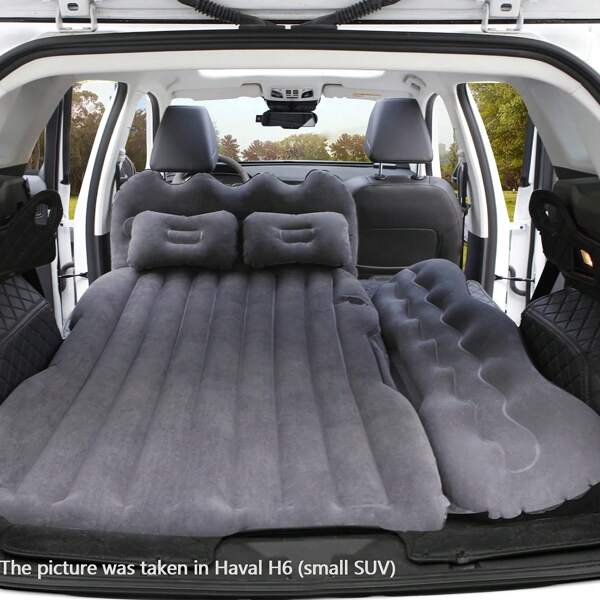 Inflatable Beds Are Suitable For All Vehicle Models, Including Travel Beds, Trucks, And Air-Cushion Cars. They Are Ideal For Camping, Hiking, Traveling, And Other Outdoor Activities (Black).