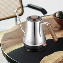 Hervidor Melitta de 20oz con pico con cuello de cisne: Hervidor de acero inoxidable para café y té de sangría, 1100W - 1 - Ver 12