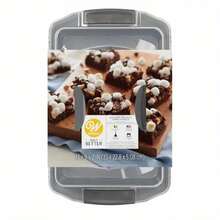 Holiday Discount Choose What You Like, Bake It Better Steel Non-Stick Oblong Cake Pan With Lid, 13 X 9-Inch Easter Mother's Day Gift (3 Days Delivery) - 9x13pan - View 1