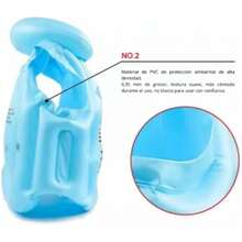Chaleco Salvavidas Inflable Infantil - Azul - Ver 4