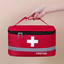 First Aid Kit Storage Bag, Portable Outdoor Rescue Bag, Home Use For Youth, Large Capacity Storage Box