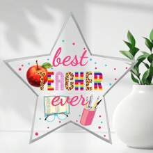 Teacher Appreciation Gifts For Women Men, Teacher Birthday Christmas Gifts Teacher's Day Thank You Gifts, Gradua Tion Gifts For Teachers, Acrylic Keepsake Desk Decor, Best Teacher Ever