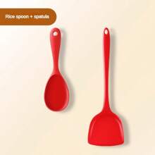 [Offre limitée] Indispensables de cuisine en silicone 1-5 pièces - Set de spatules anti-adhésives résistantes à la chaleur, louches et passoires (Lavable au lave-vaisselle/Cadeau parfait!)'