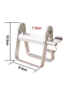 1个手动药膏挤压器，专业美发沙龙铝制旋转软膏分配器，美发工具，美发产品及配件，适用于理发店、美容院、返校季、旅行度假必备品，美发配件，后梳，吹风机，头发，理发师，边缘梳，造型梳，吹风机，美发用品，发胶，卷发产品，剪发剪刀，圣诞节，理发店，美发，吹风机，发刷，理发师，发型，美发，理发师，理发配件，理发店，美发设备 - 銀色 - 查看 6