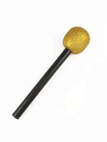 1pc Decorative Microphone, Singing Prop, Fake Microphone For Stage, Party, Bar, Performance Halloween