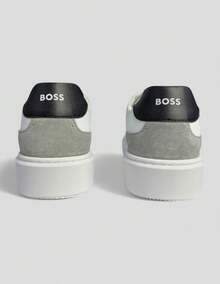 Hugo Boss TENIS BOSS COLYN DERB PARA HOMBRE - ORIGINAL - Blanco y Negro - Ver 4