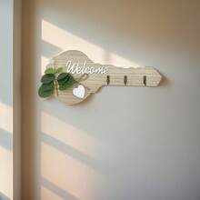 1pc Fashionable Minimalist Home Wall Key Holder, Clothes Hanger Rack, Birthday Gift, Party Decor - Multicolor - View 9
