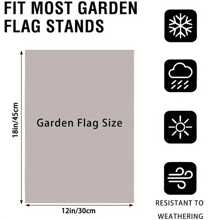 1pc Vibrant Patriotic Garden Flag - Double-Sided, Durable Polyester With American Flag & Fireworks Design, Perfect For Outdoor Yard Decor, 12x18in, No Flagpole Included, Garden Flags For Outside